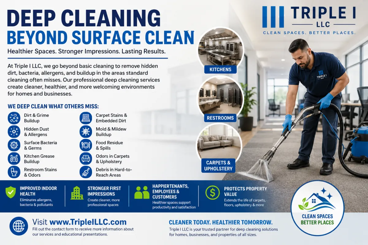 The Importance of Deep Cleaning Services for Residential and Commercial Properties
