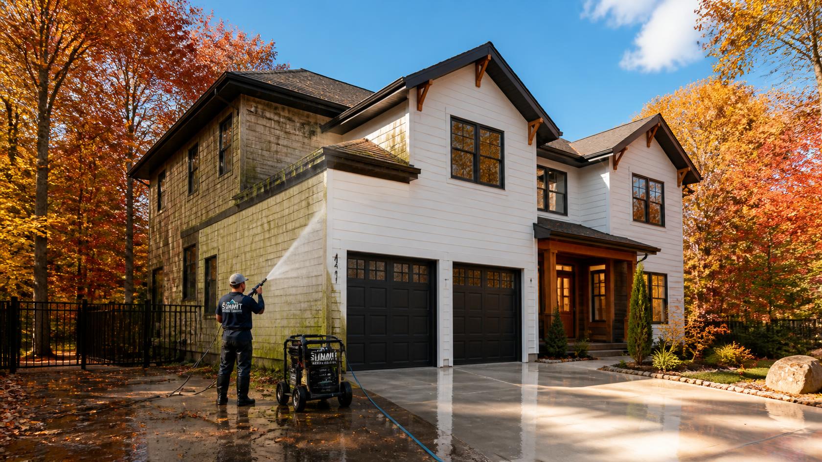 Why Fall Is the Perfect Time to Schedule Professional Pressure Washing for Your Home