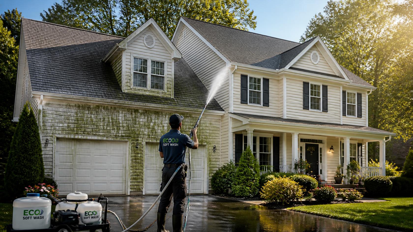 Why Soft Washing Is the Safest Way to Clean Your Roof and Home Exterior
