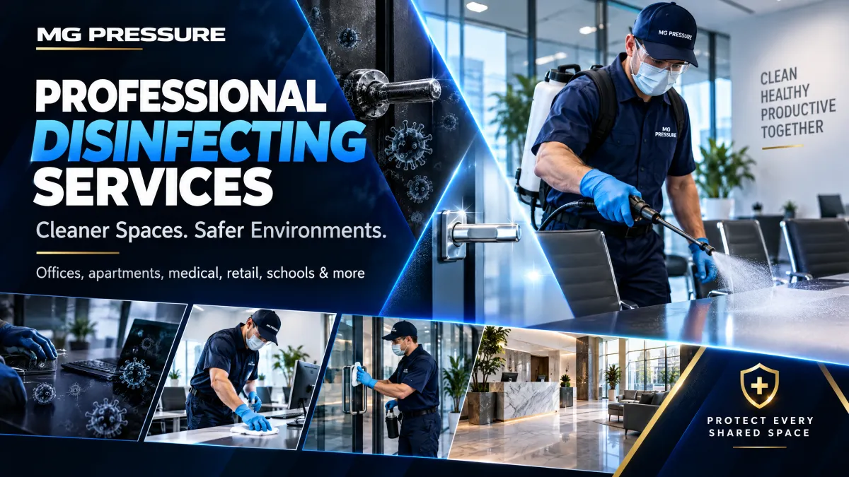 Why Professional Disinfecting Services Are Important for Businesses