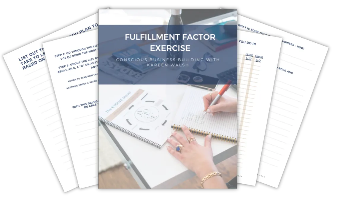 Fulfillment Factor Workbook