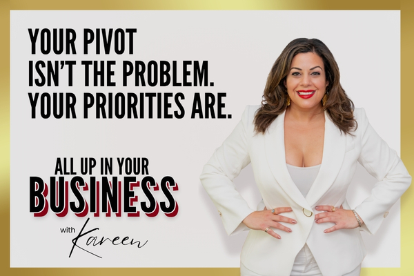 Your Pivot Isn’t the Problem. Your Priorities Are.