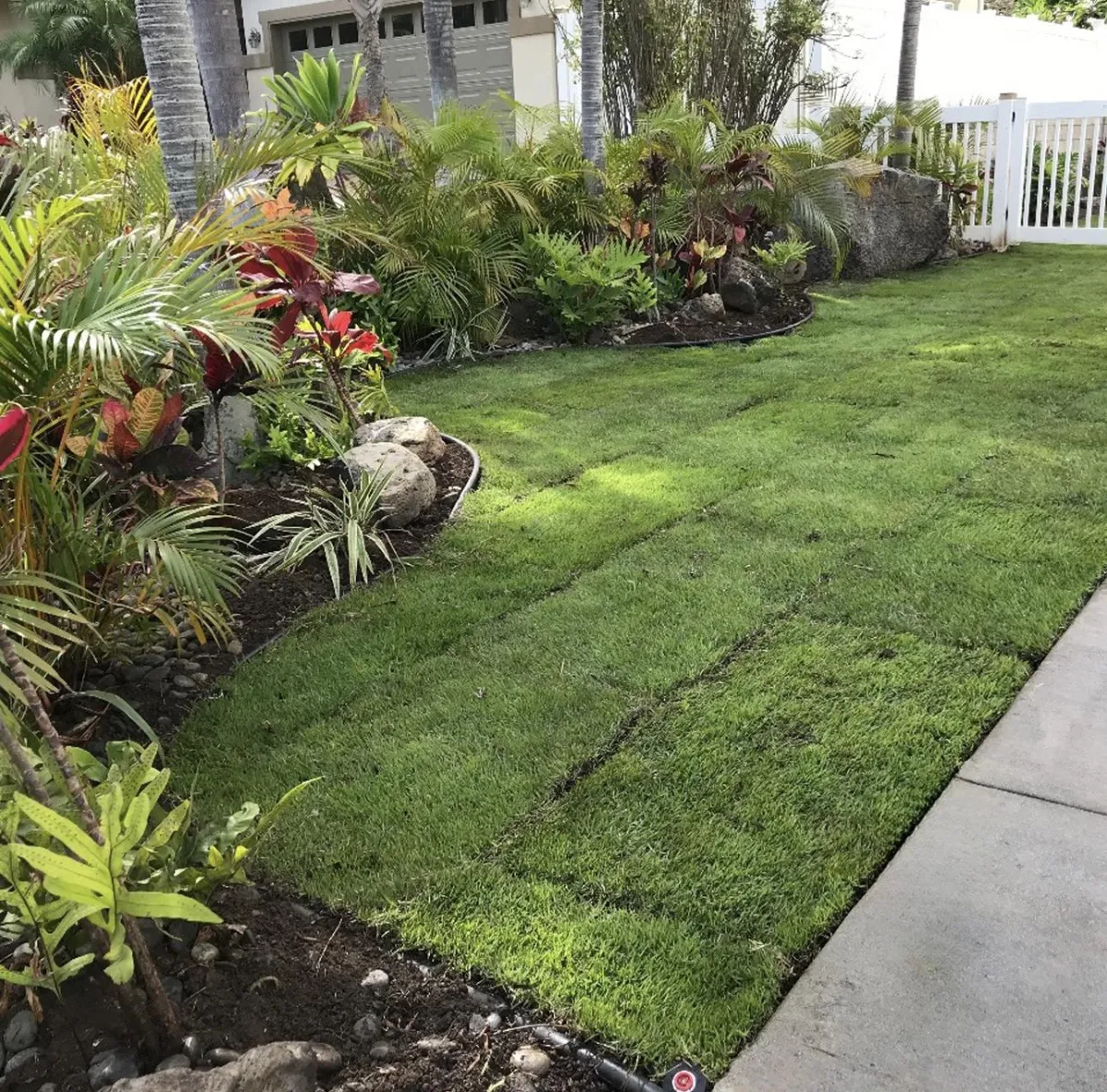 Tropical Landscapes Hawaii Landscape Safety Improved with Stairs Nuuanu