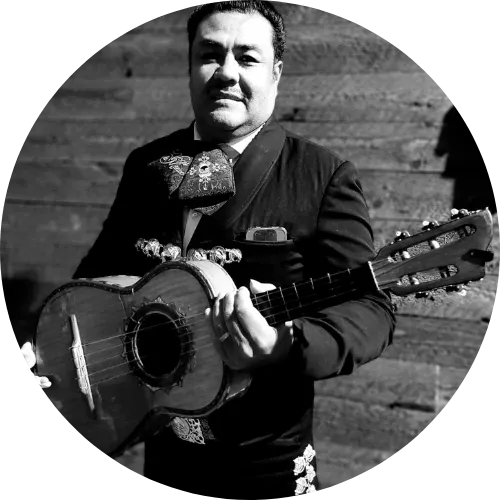 Samuel Reyes – professional mariachi performer in Orange County, member of Mariachi Juvenil Voces De Mexico