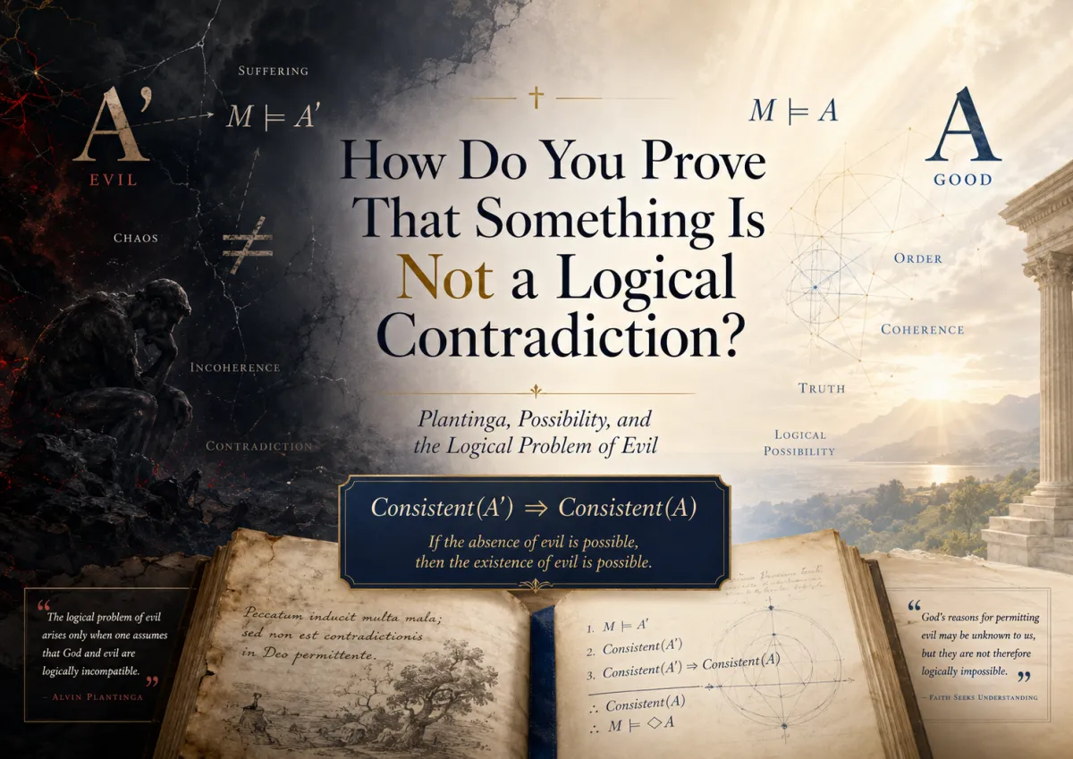 How Do You Prove That Something Is Not a Logical Contradiction?