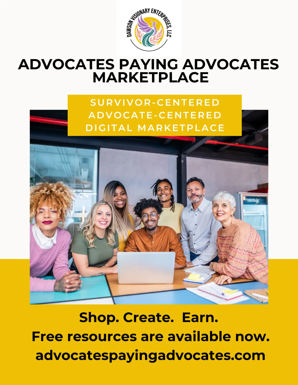 Advocates Paying Advocates Marketplace survivor-centered advocate-centered digital marketplace