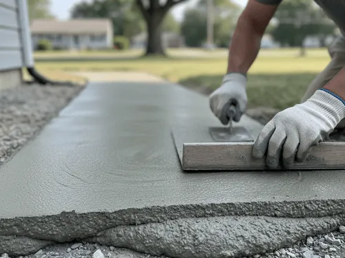 Catskill, NY Concrete Slab & Sidewalk Installation