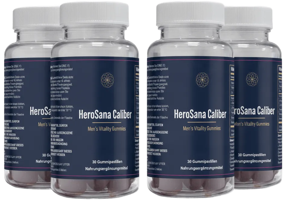 HeroSana Caliber Men's Vitality Gummies