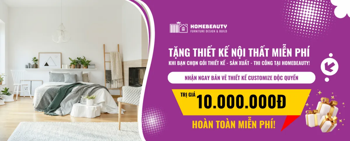 HOME BEAUTY - THIẾT KẾ - SẢN XUẤT - THI CÔNG NỘI THẤT