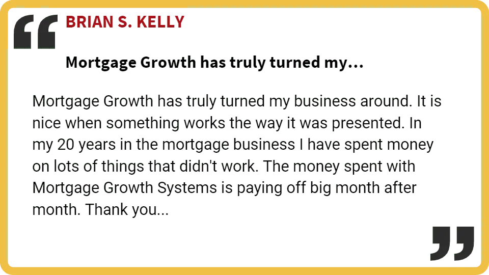 trustpilot review of mortgage growth system from non-qm broker