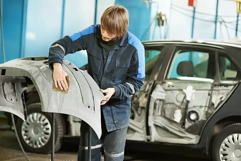 automotive hail repair shop