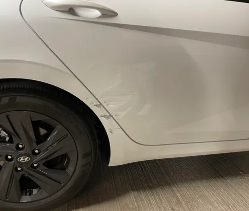 minor hail damage