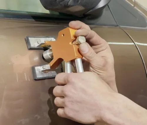 remove hail dents DIY