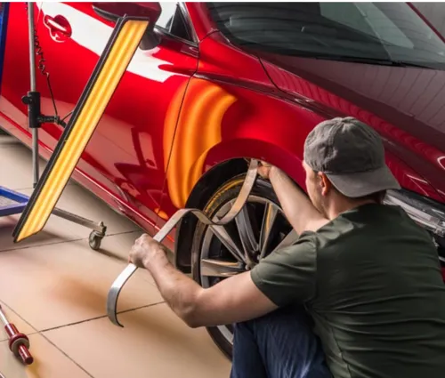 vehicle hail repair in Florissant