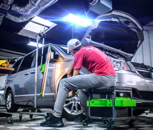 vehicle hail repair in Ferguson