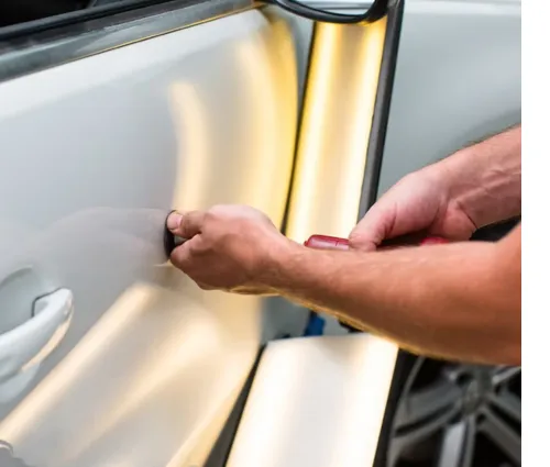 vehicle hail repair in Ellisville