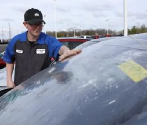 vehicle hail repair in St. Charles