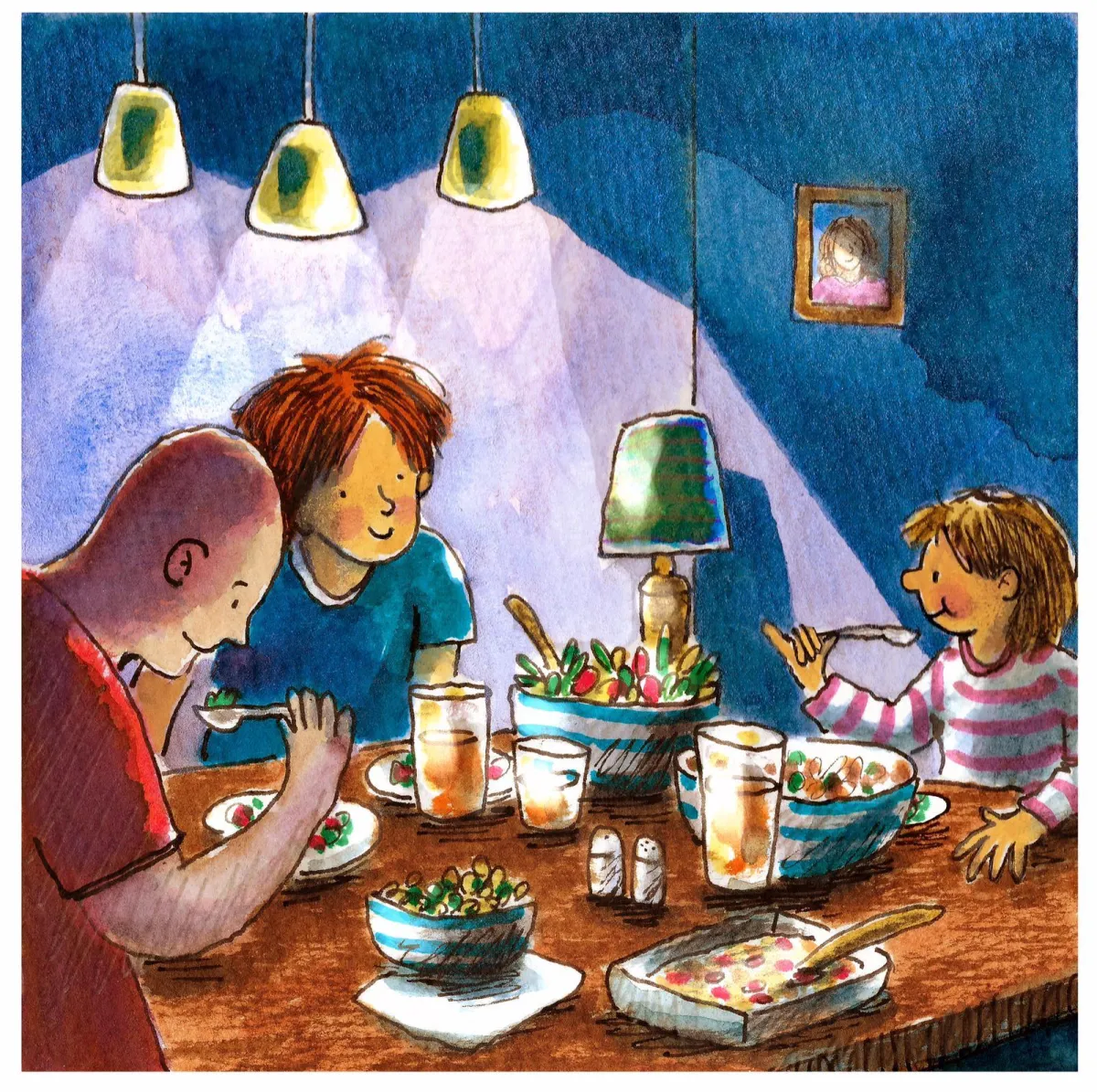 Foster Family Mealtime