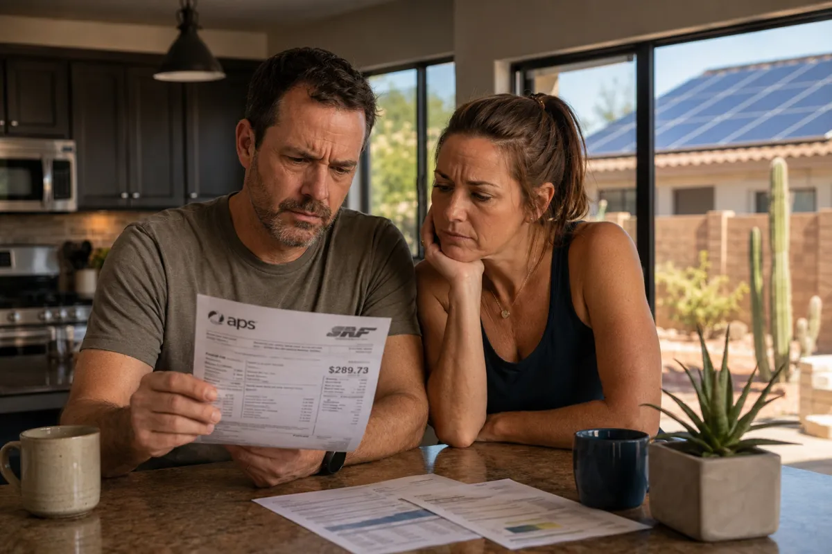 APS solar bill help 