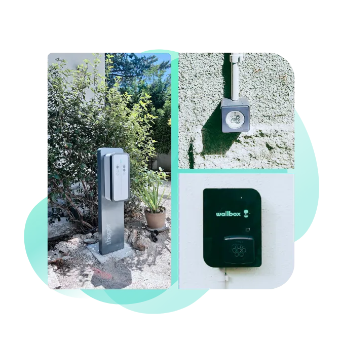 Sanou electricité installateur de bornes de recharge certifiées IRVE