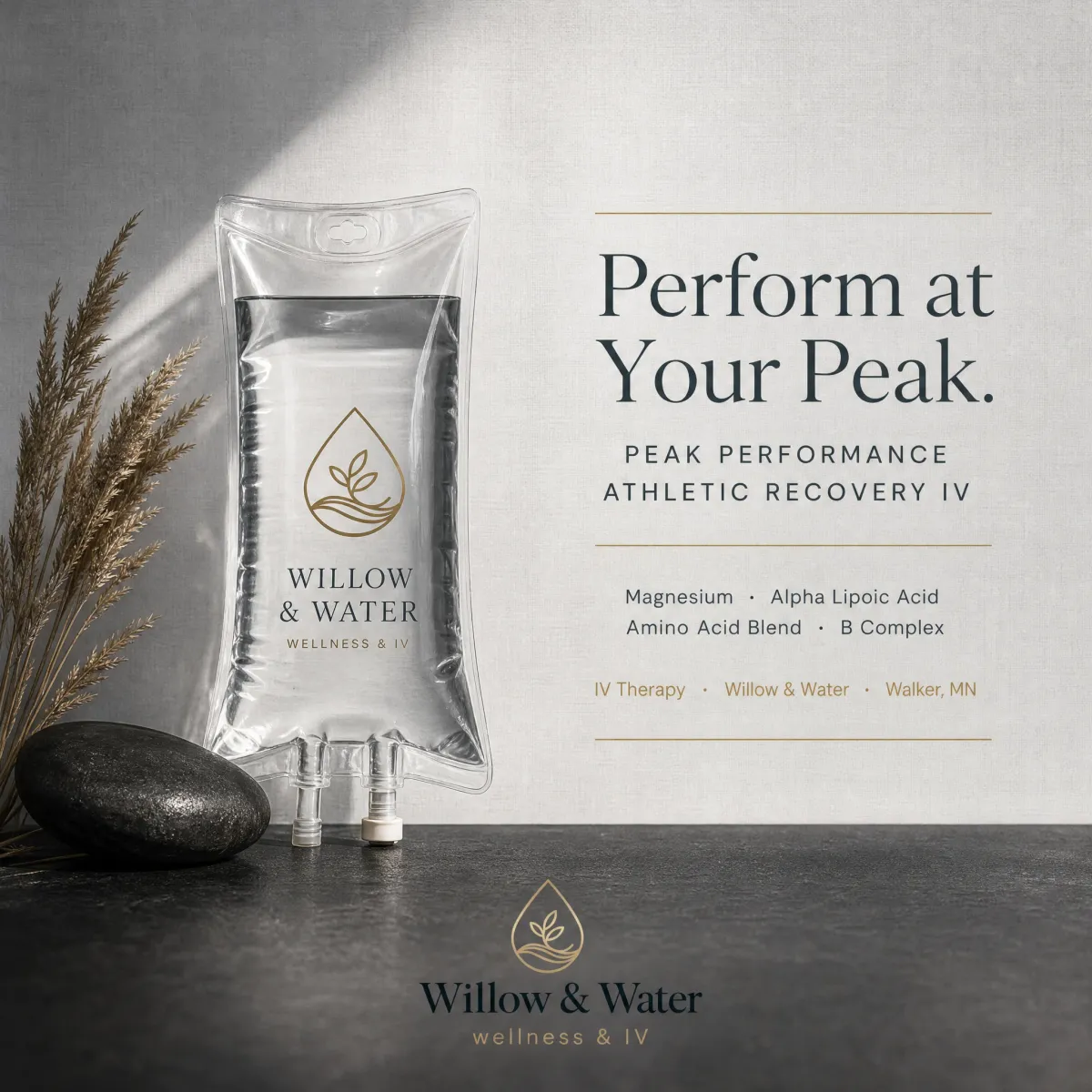 Peak Performance Running IV Post Hydration Mobile Therapy