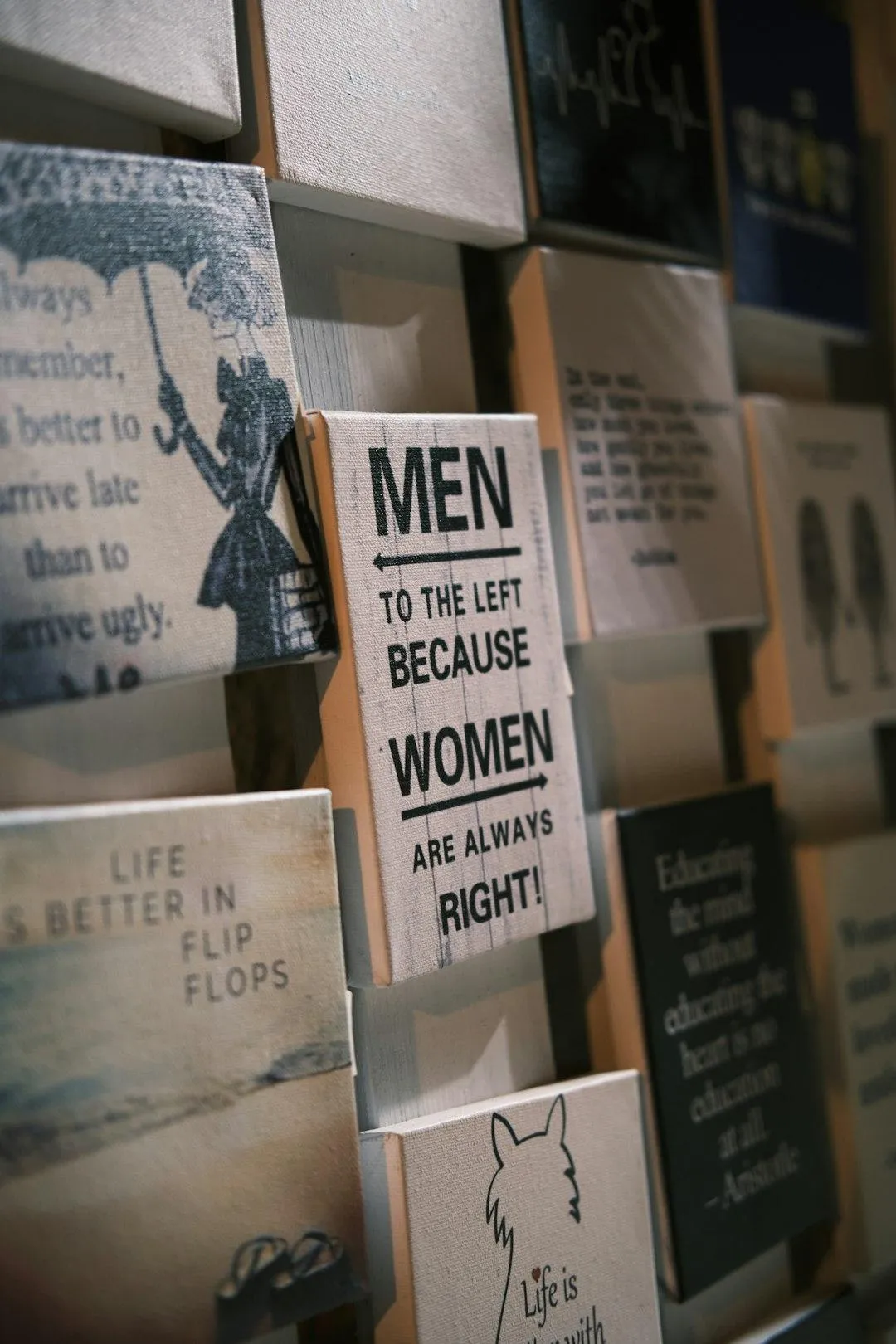 Depicts soft misogyny at play