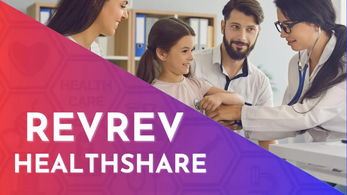 REVREV Healthshare with a pediatrician checking on a little girl that is with her parents