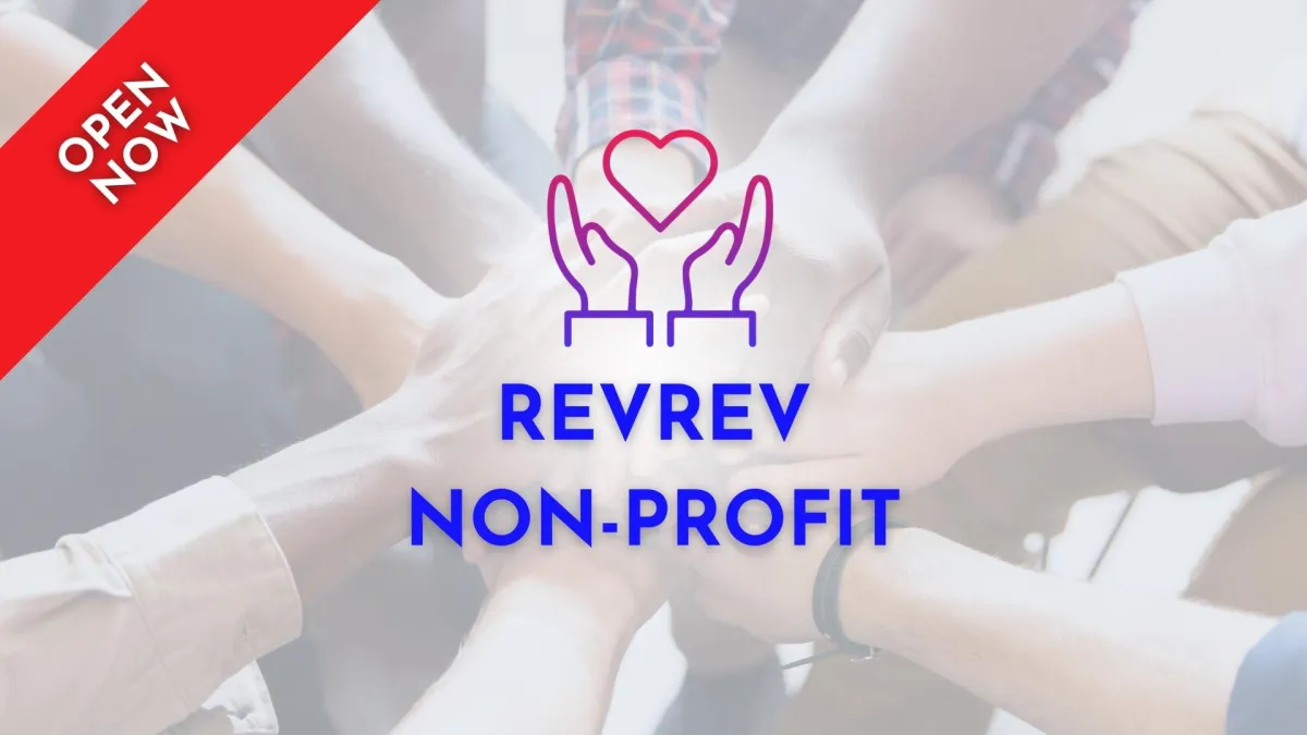 REVREV Non-Profit open now joining hands