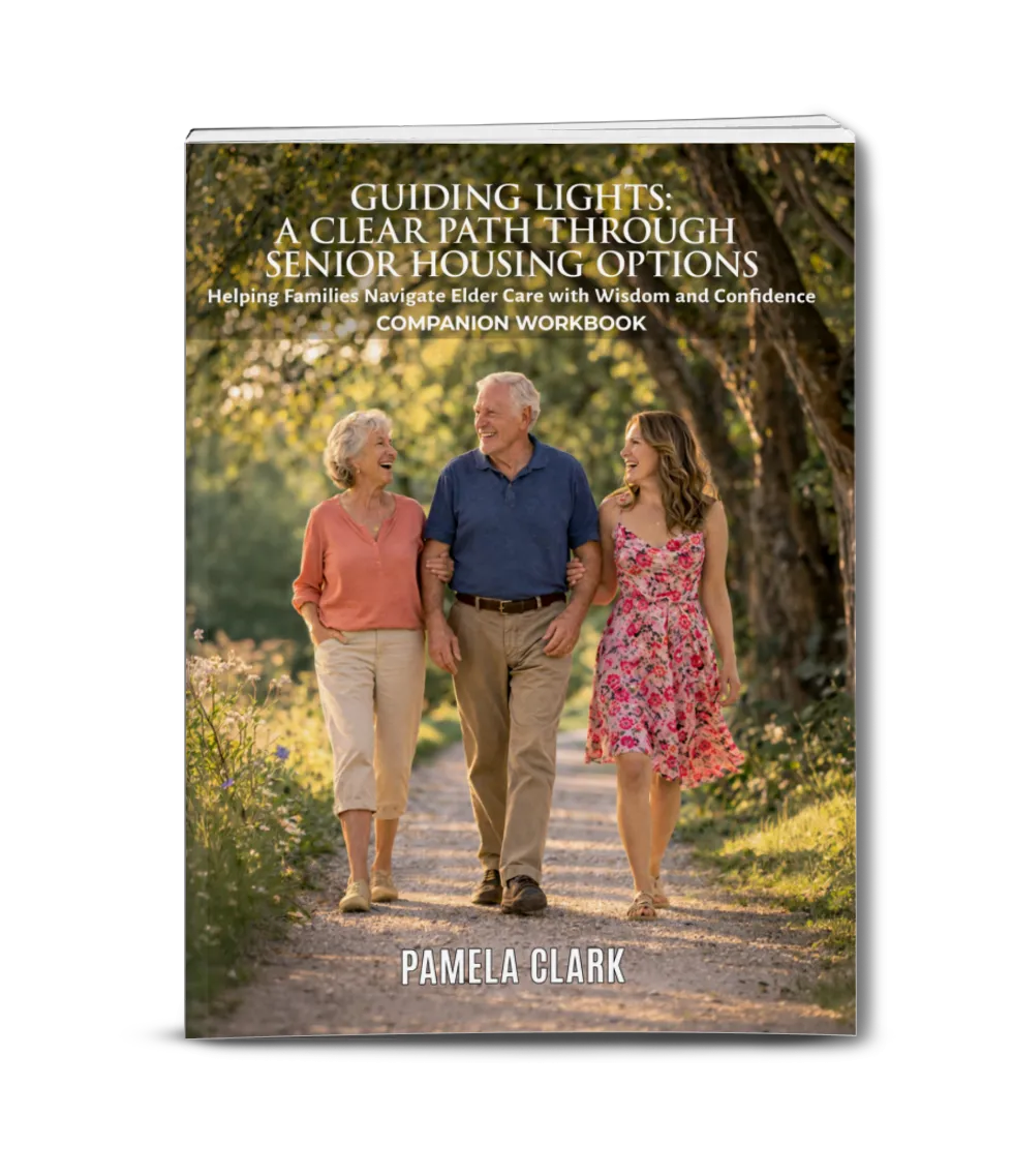 Guiding Lights Companion Workbook with elder care planning worksheets for families