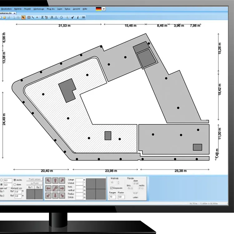 Dachecker Software Screenshot Programm