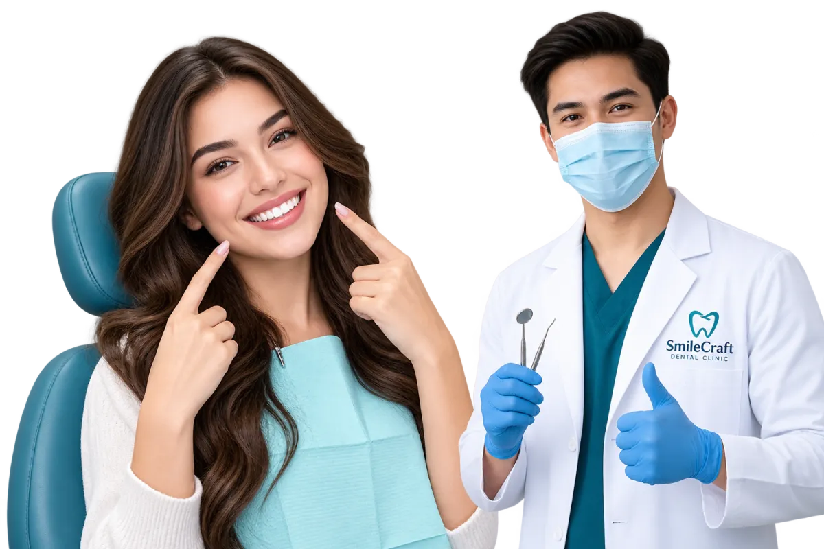 SmileCraft Dental Project Screenshot