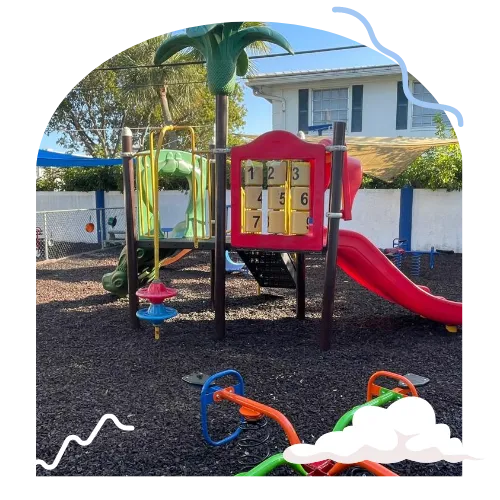 Outdoor play area