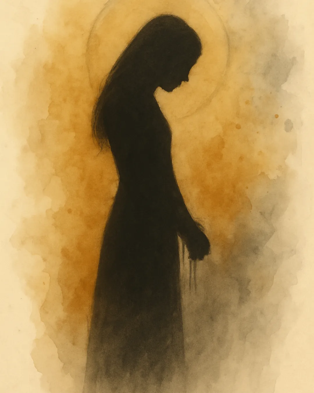 Silhouette of a woman symbolising PDA and ODD, the inner resistance, pushback, and survival rules that derail goals despite clear intentions.