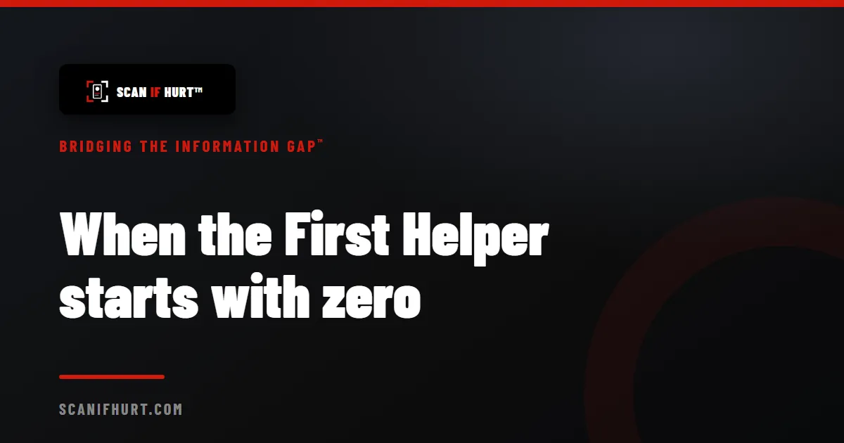 When the First Helper starts with zero