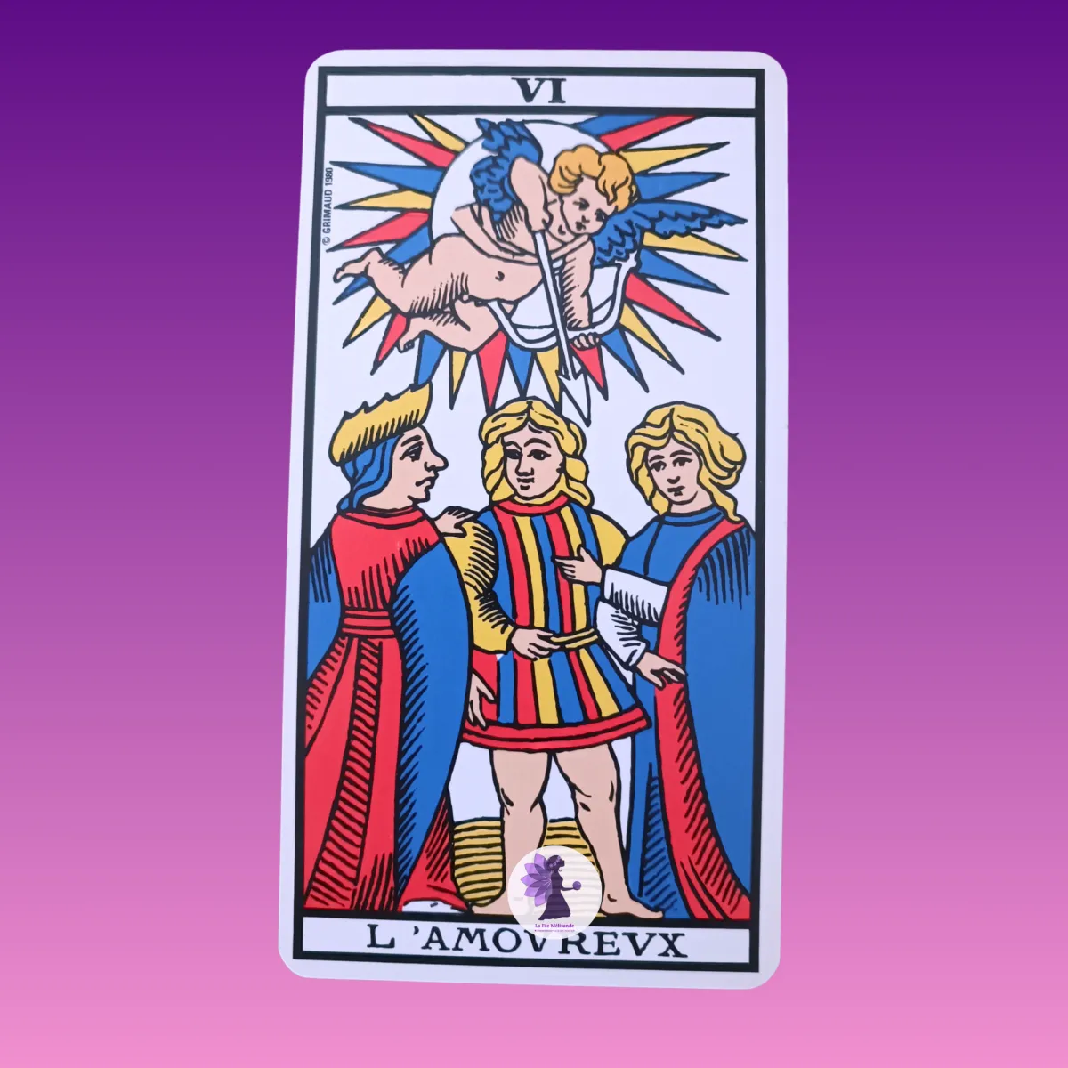 Secrets du Tarot de Marseille : L'Amoureux - La Fée Mélisande
