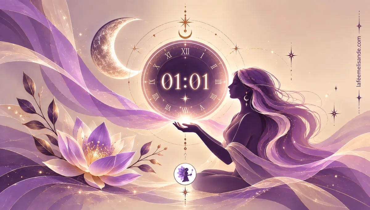 Heure Miroir 01h01 : Message Spirituel et Signification