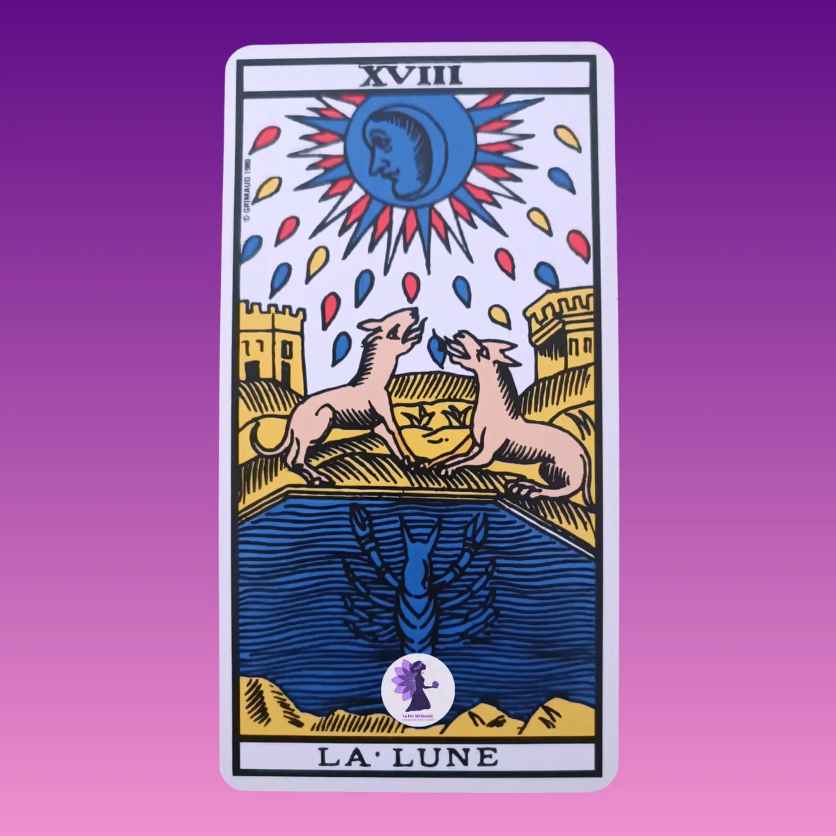 Secrets du Tarot de Marseille : La Lune