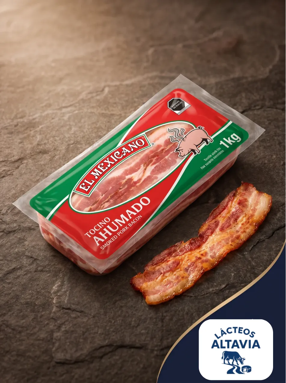 Fotografía de tiras de tocino crujiente cocinado a la plancha
