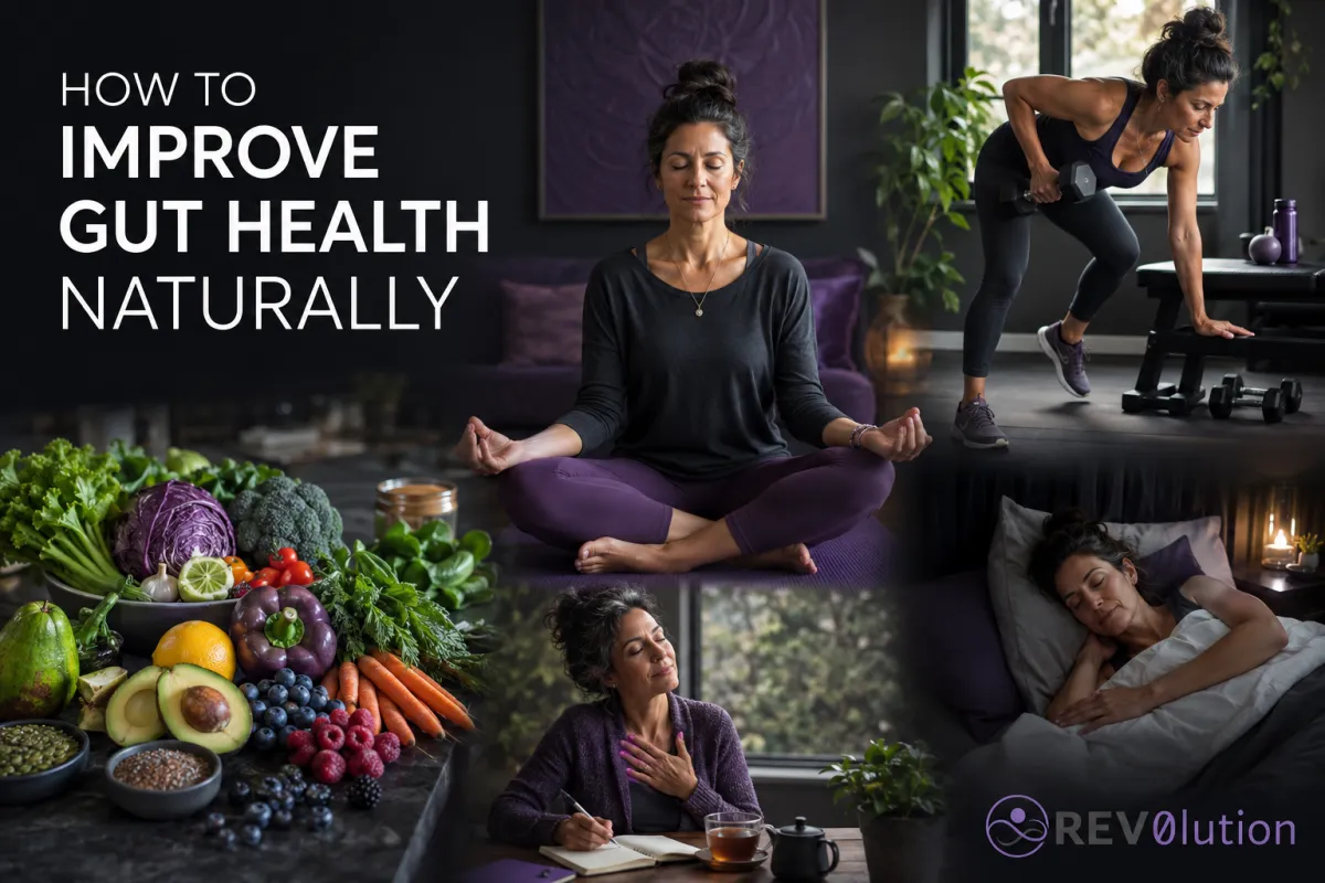 Improve gut health naturally