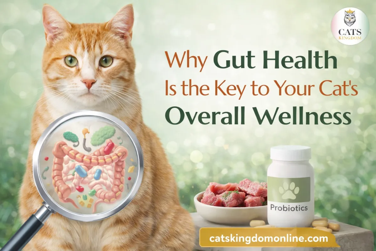Why Gut Health Is the Key to Your Cat’s Overall Wellness