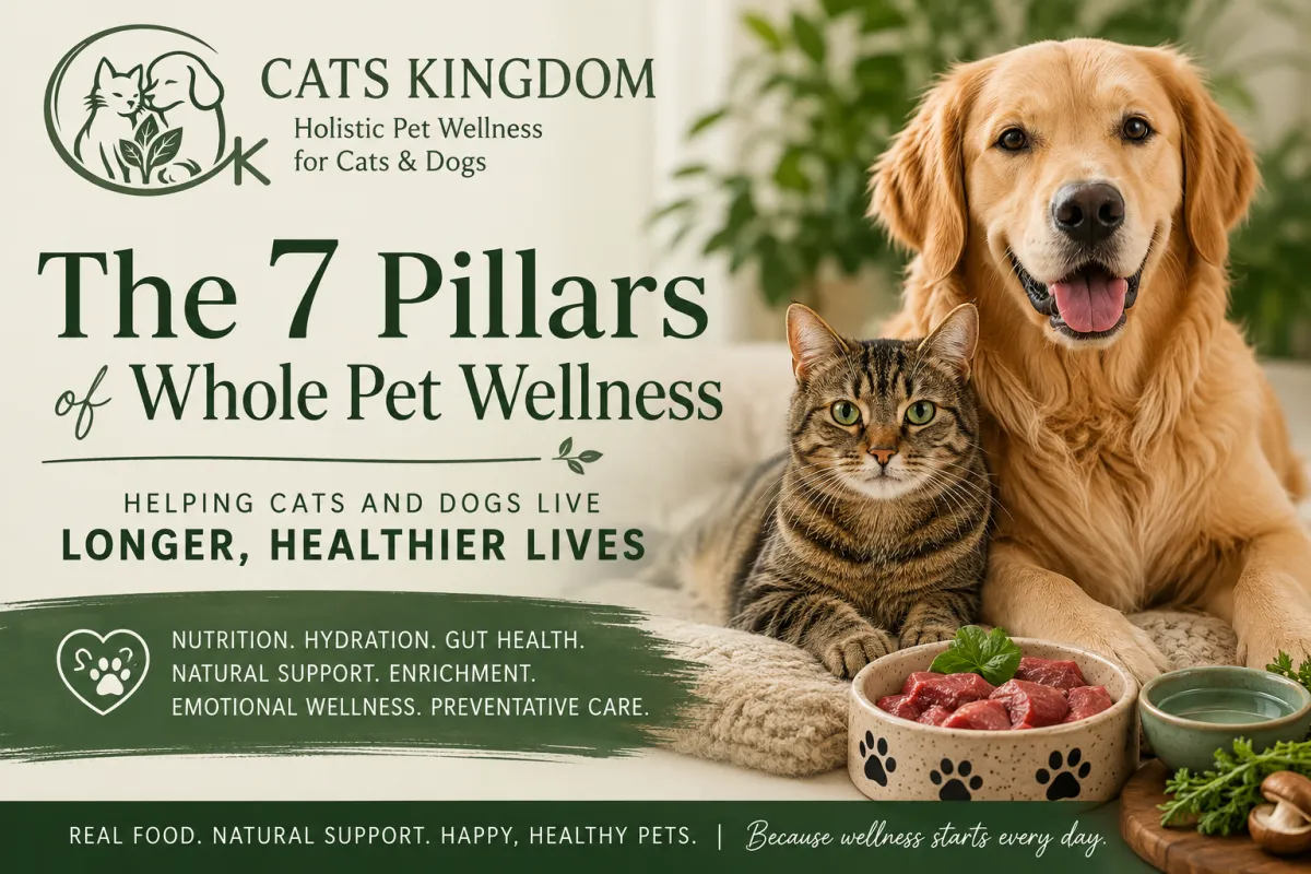 The 7 Pillars of Whole Pet Wellness: Helping Cats and Dogs Live Longer, Healthier Lives