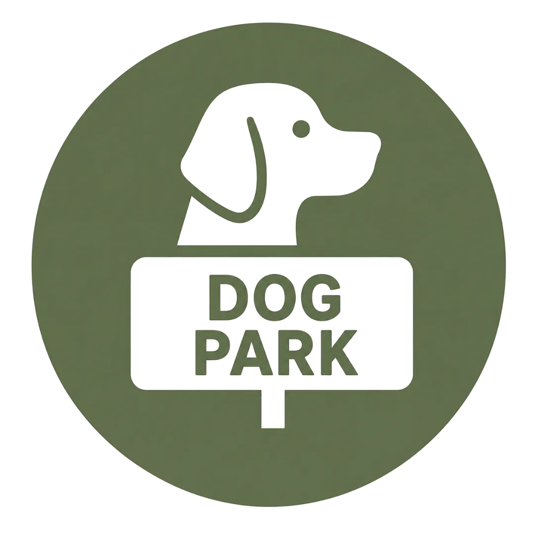 Pets running in the fenced dog park at Possum Kingdom RV Resort