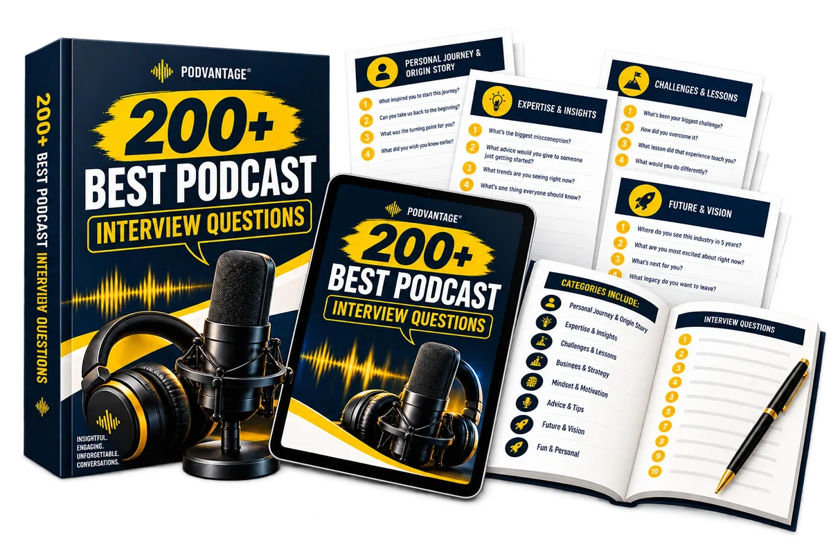 200 Best Podcast Interview Questions