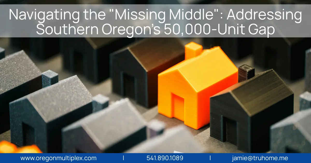 Navigating the "Missing Middle": Addressing Southern Oregon’s 50,000-Unit Gap