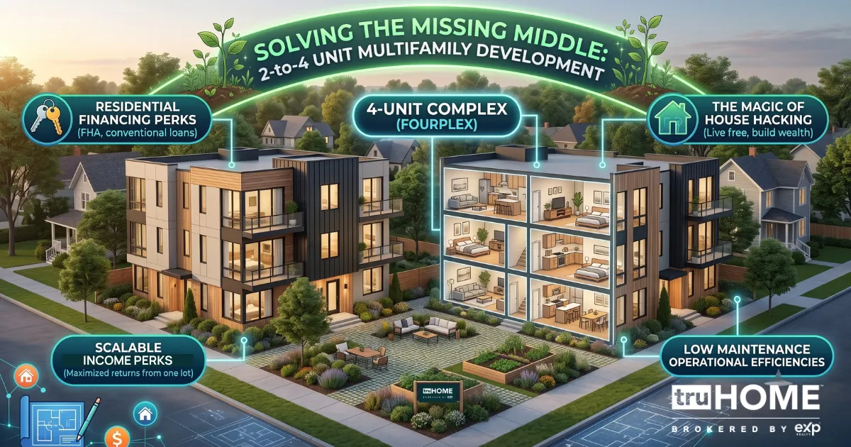 Solving the "Missing Middle": The Untapped Goldmine of 2-to-4 Unit Properties