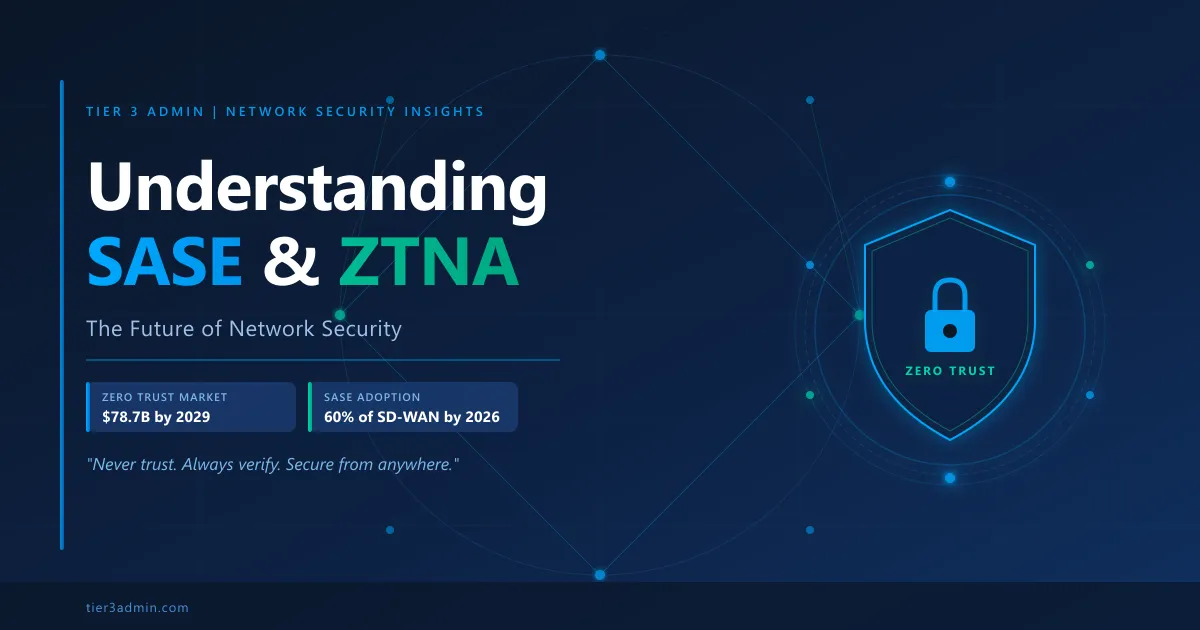 Understanding SASE and ZTNA: The Future of Network Security