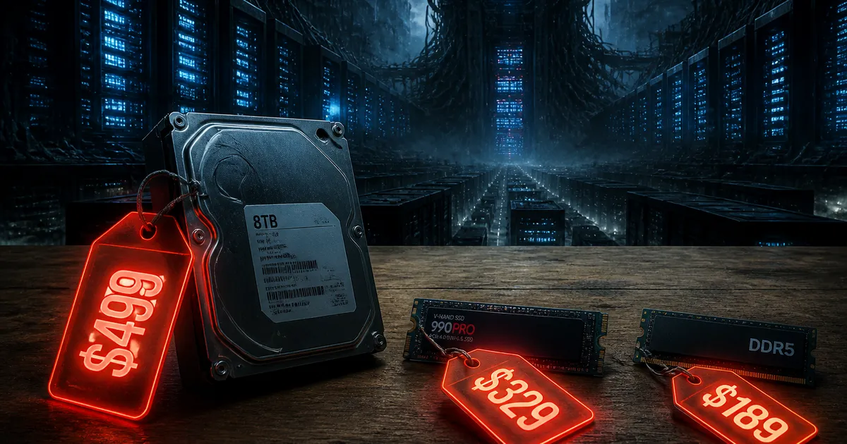 Storage pricing skyrocketing