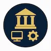 Icons representing AI, VoIP, website, and branding services.