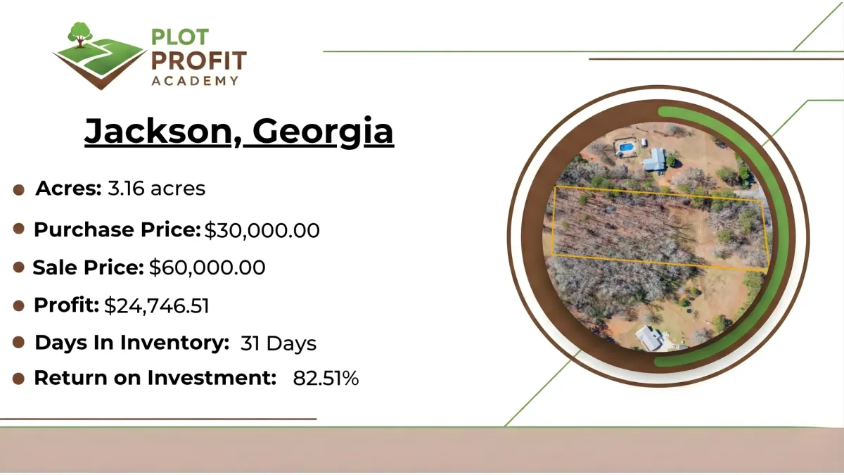 Screenshot of Arizona land deal potential