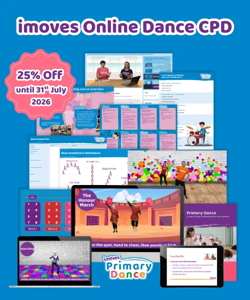 Primary dance CPD course illustration